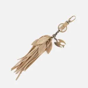Dove Love Charm in Buffed Leather - Gold