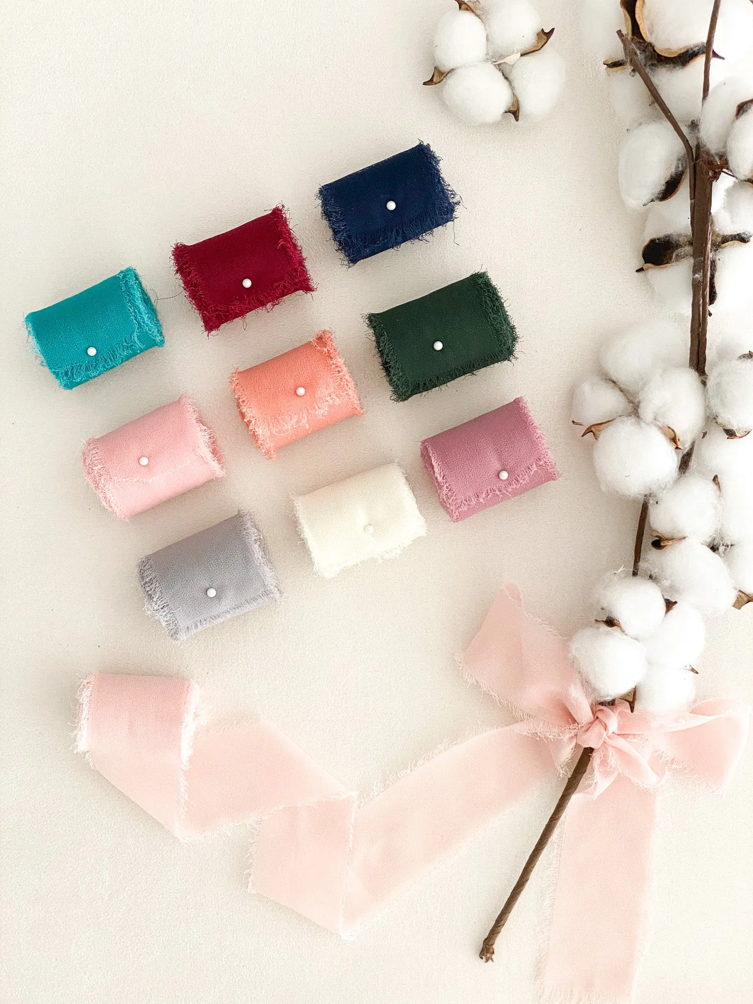 Elegant Chiffon Ribbon in Variety Color