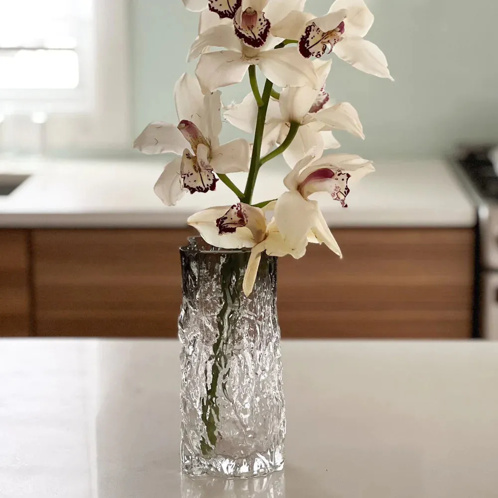 Elegant crystal vase #8843
