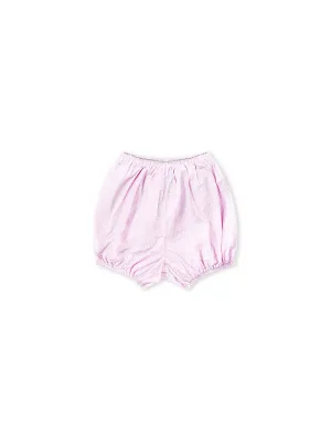 Elegant Diaper Cover - Baby Pink Minigingham