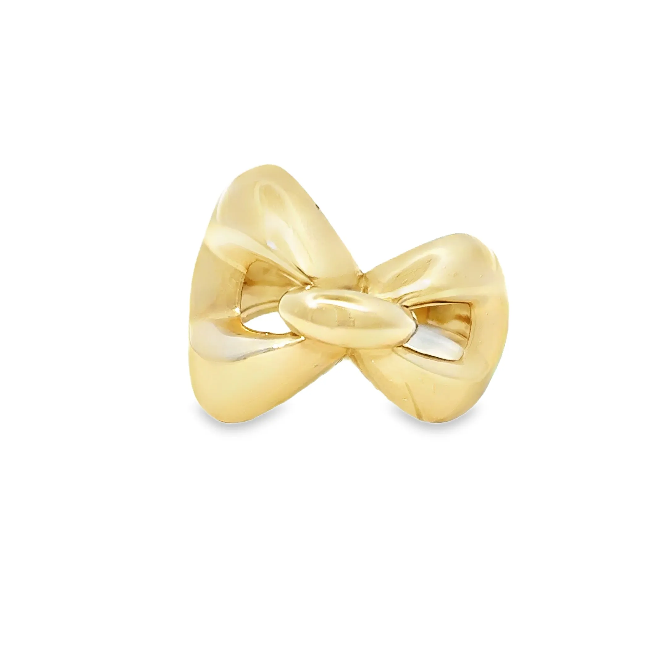 Elegant Gold Bow Ring 10k