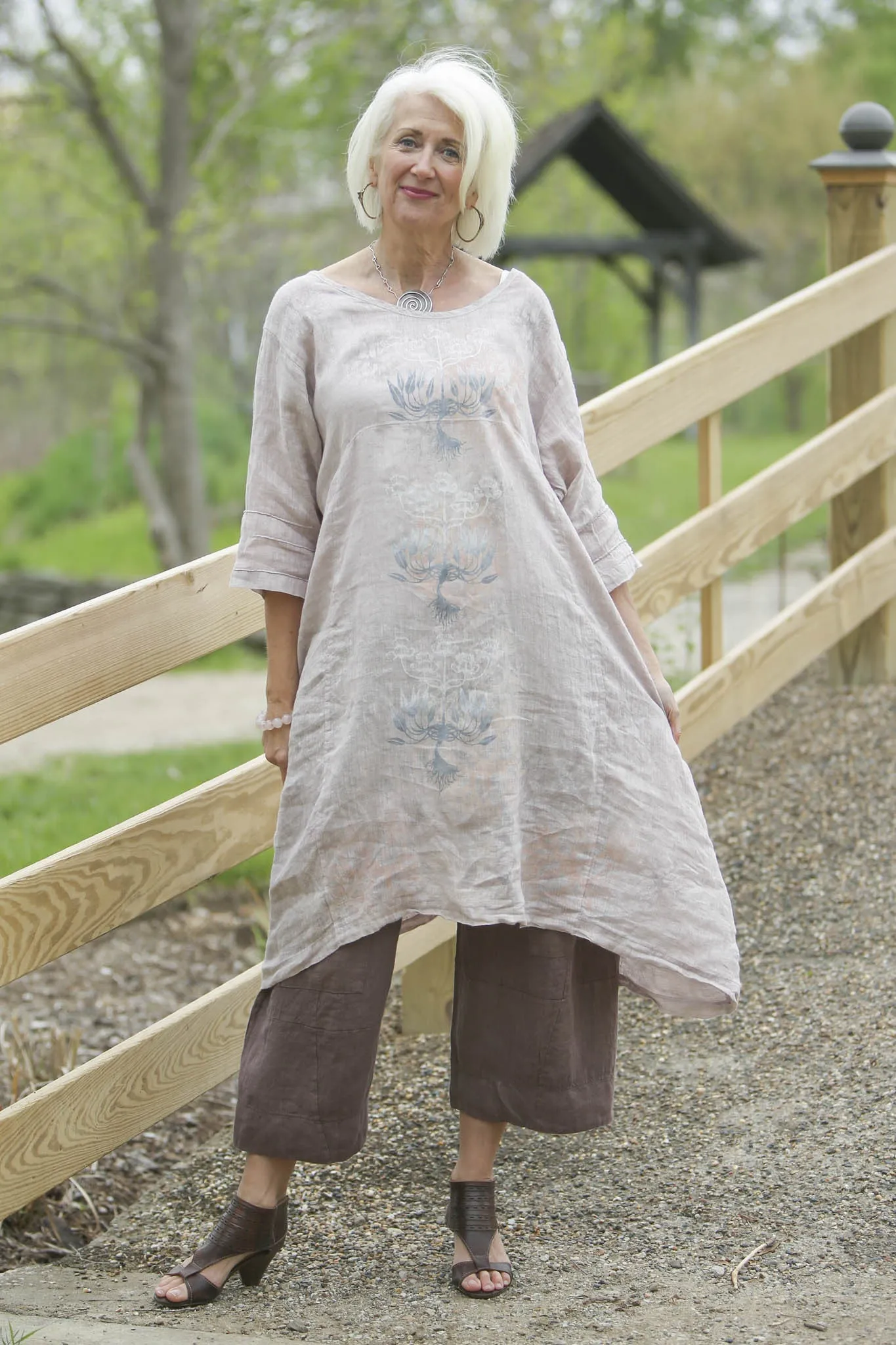 Elegant Linen Pant 3283B-U-Sedona