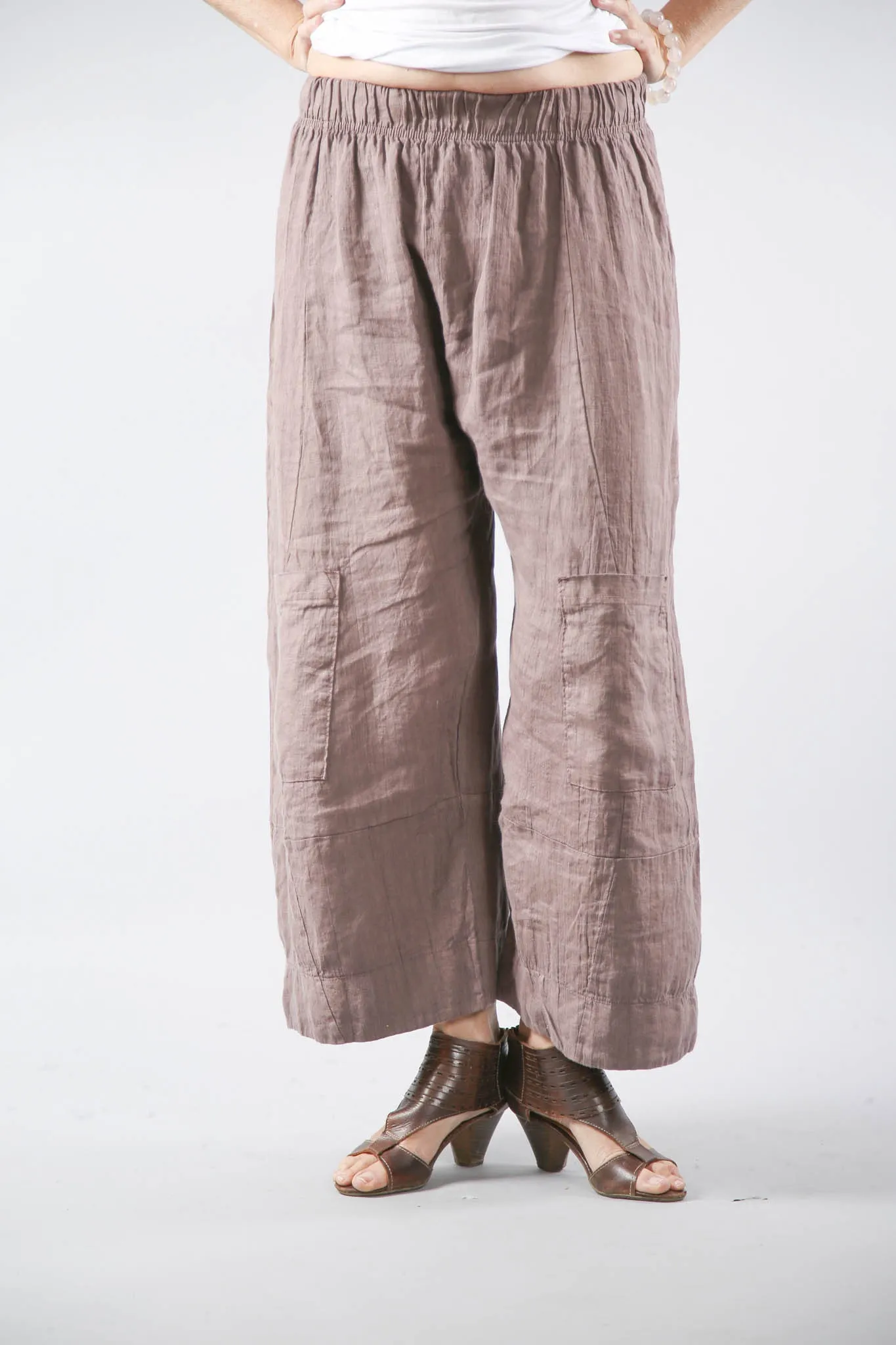 Elegant Linen Pant 3283B-U-Sedona
