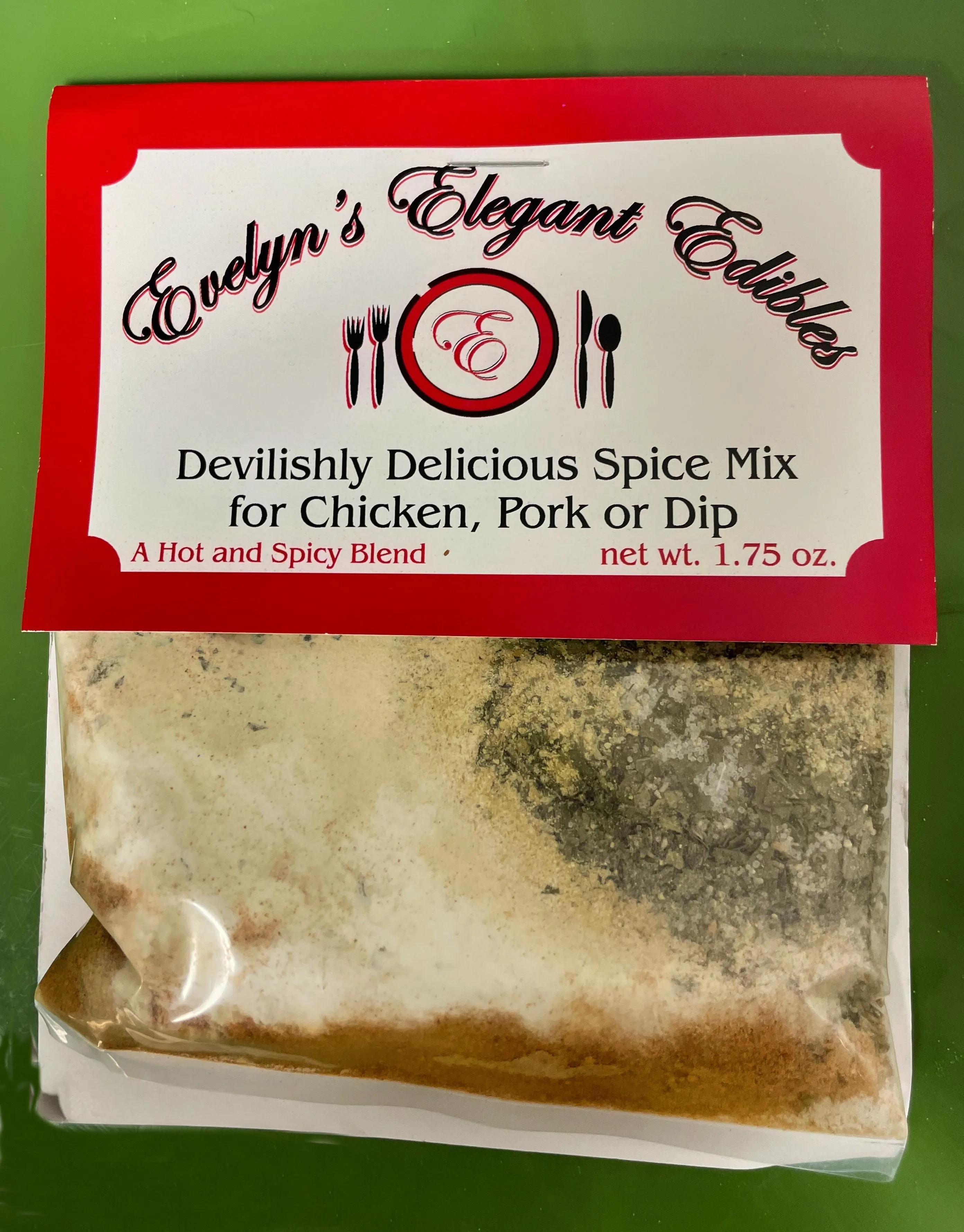 Evelyn's Elegant Edibles Devilishly Delicious Spice Mix