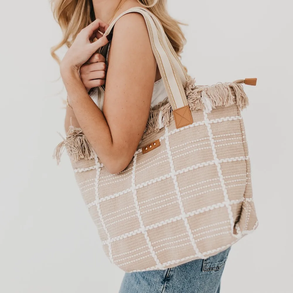 Fae Fringe Tote Bag by Pretty Simple (Ships in 2-3 Weeks)