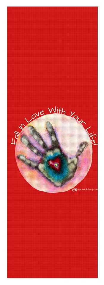Fall In Love With Your Life - Yoga Mat