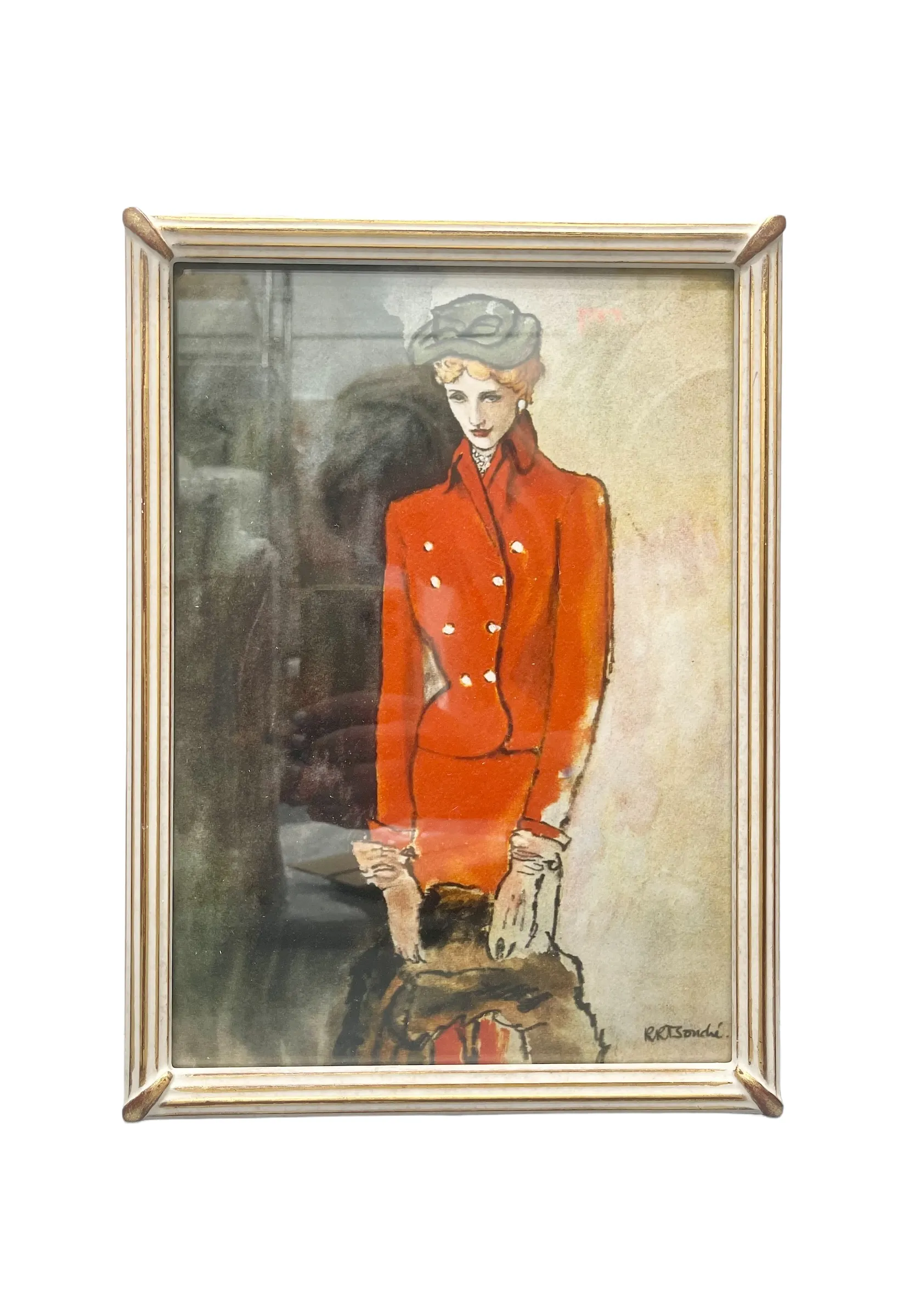 Fashion Illustration by Renė Bouché