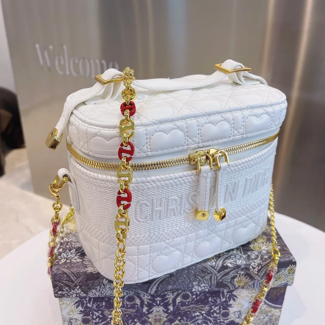Fashion Women's Heart Letter Print Shoulder Crossbody Bag Handbag