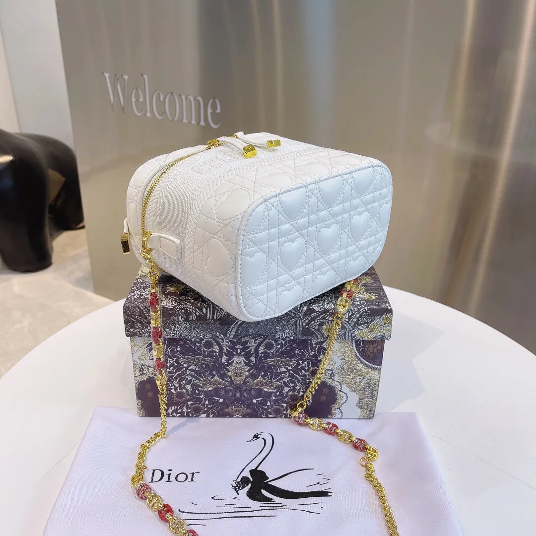 Fashion Women's Heart Letter Print Shoulder Crossbody Bag Handbag