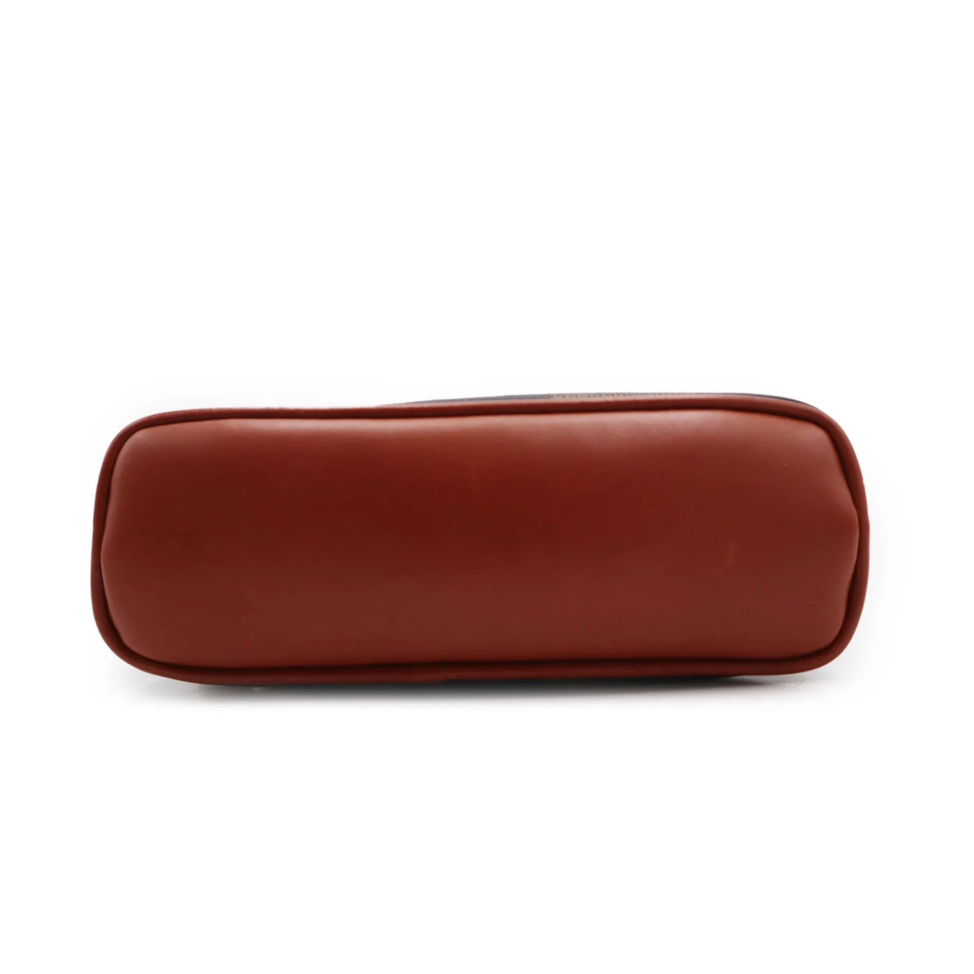 Fendi Pequin Canvas Mini Top Handle Handbag