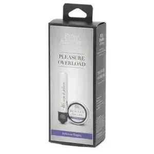 Fifty Shades of Grey Pleasure Overload Delicious Tingles (2 Piece) Silver***