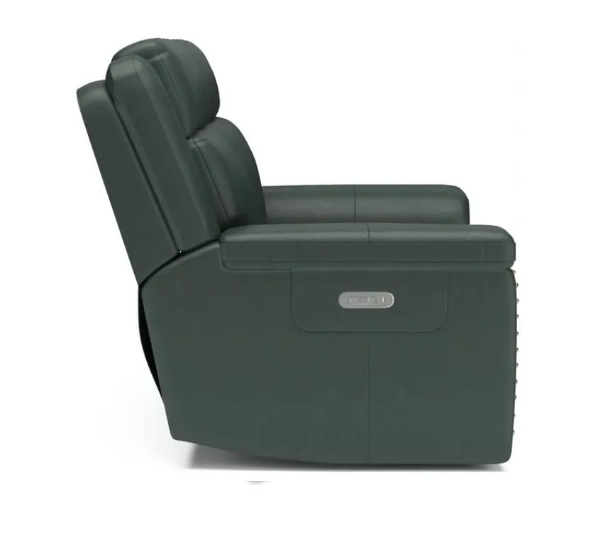 Flexsteel Yuma Power Recliner 3-Piece Ensemble In Black