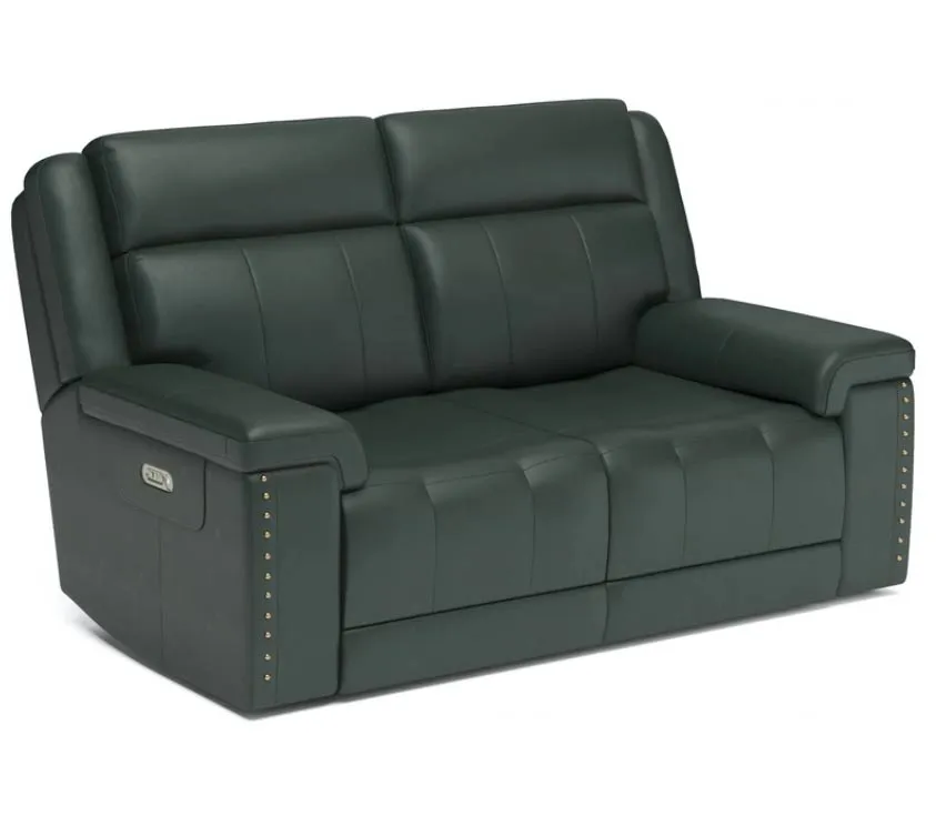 Flexsteel Yuma Power Recliner 3-Piece Ensemble In Black