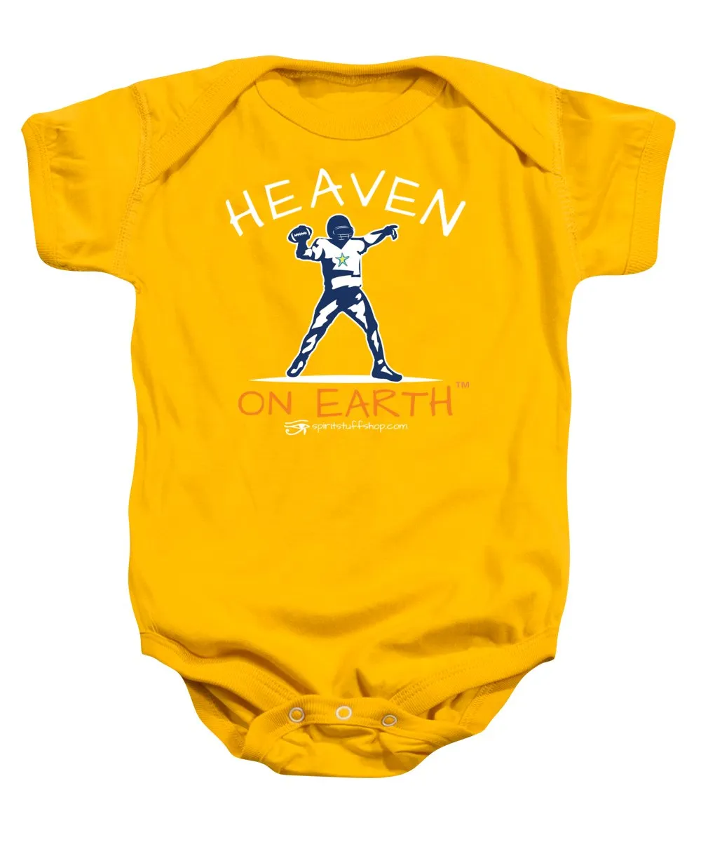 Football Heaven On Earth - Baby Onesie