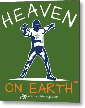 Football Heaven On Earth - Metal Print