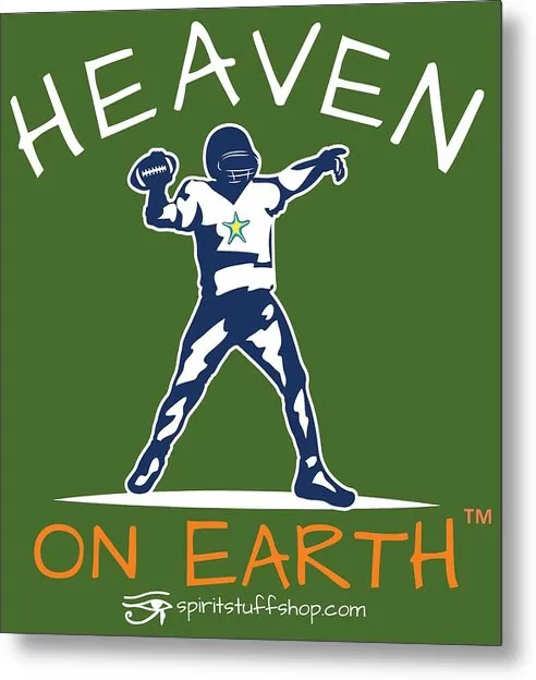 Football Heaven On Earth - Metal Print