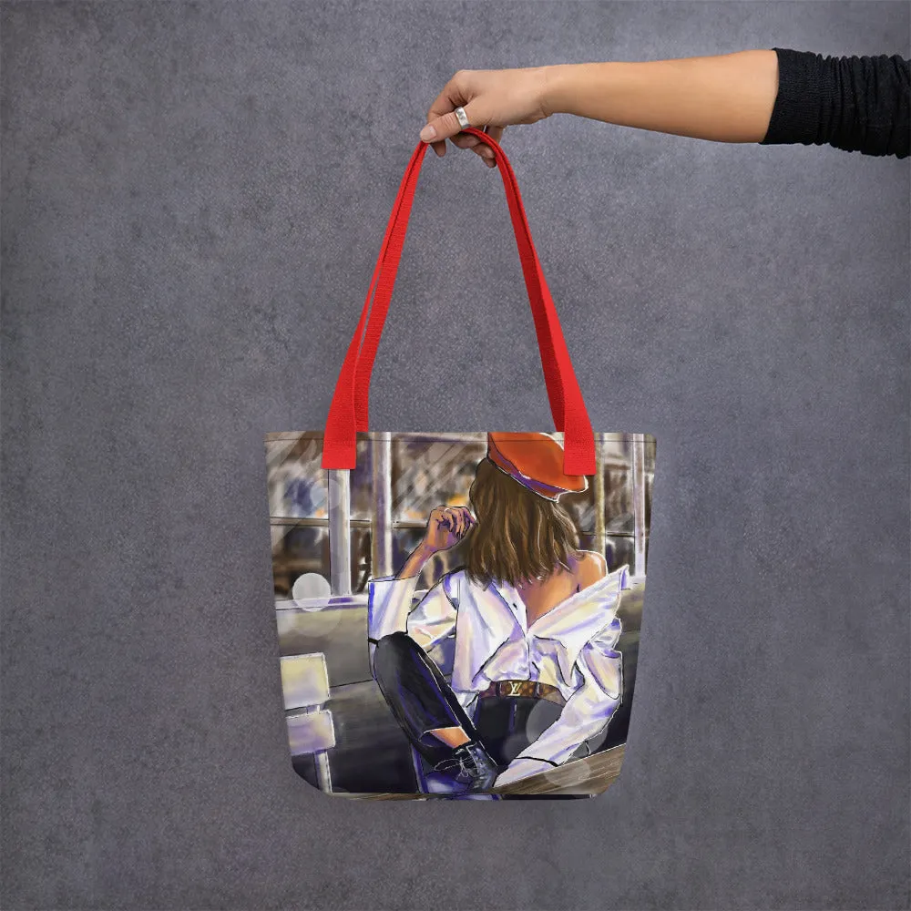 FRENCH GIRL 1 Tote bag