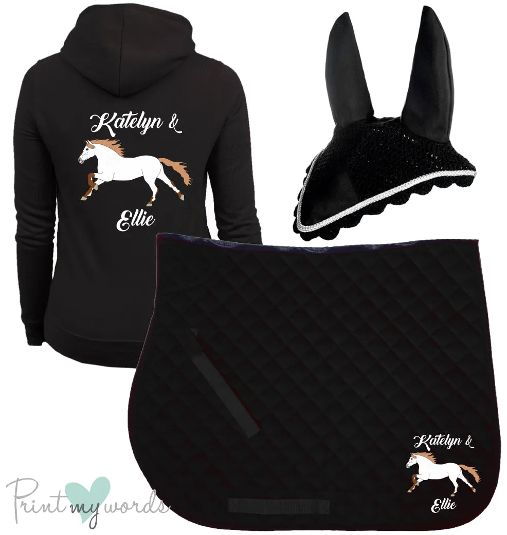 'Freya' Ladies Personalised Matching Equestrian Set - Elegant Design