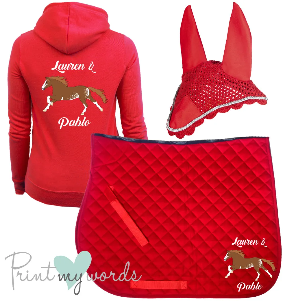'Freya' Ladies Personalised Matching Equestrian Set - Elegant Design