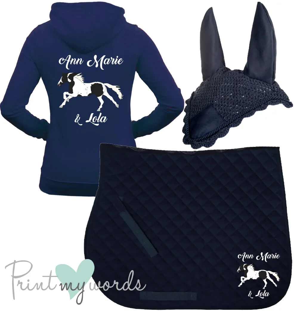'Freya' Ladies Personalised Matching Equestrian Set - Elegant Design