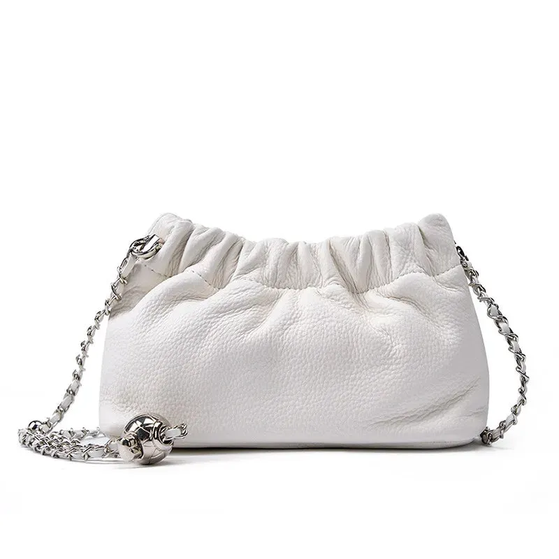 Genuine Leather Cloud Bag for Women