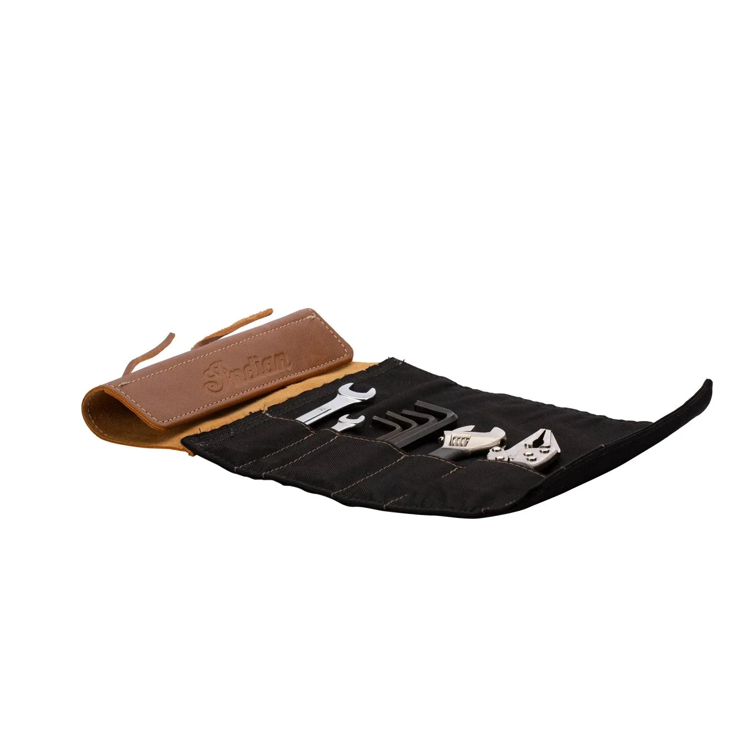 Genuine Leather Fork Bag Tool Roll