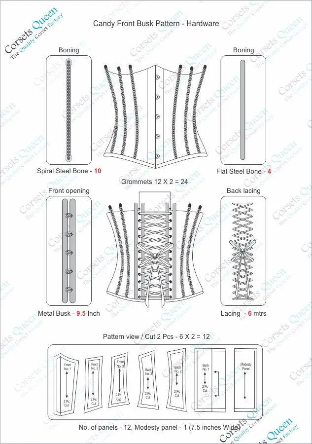 Gisselle Underbust Corset