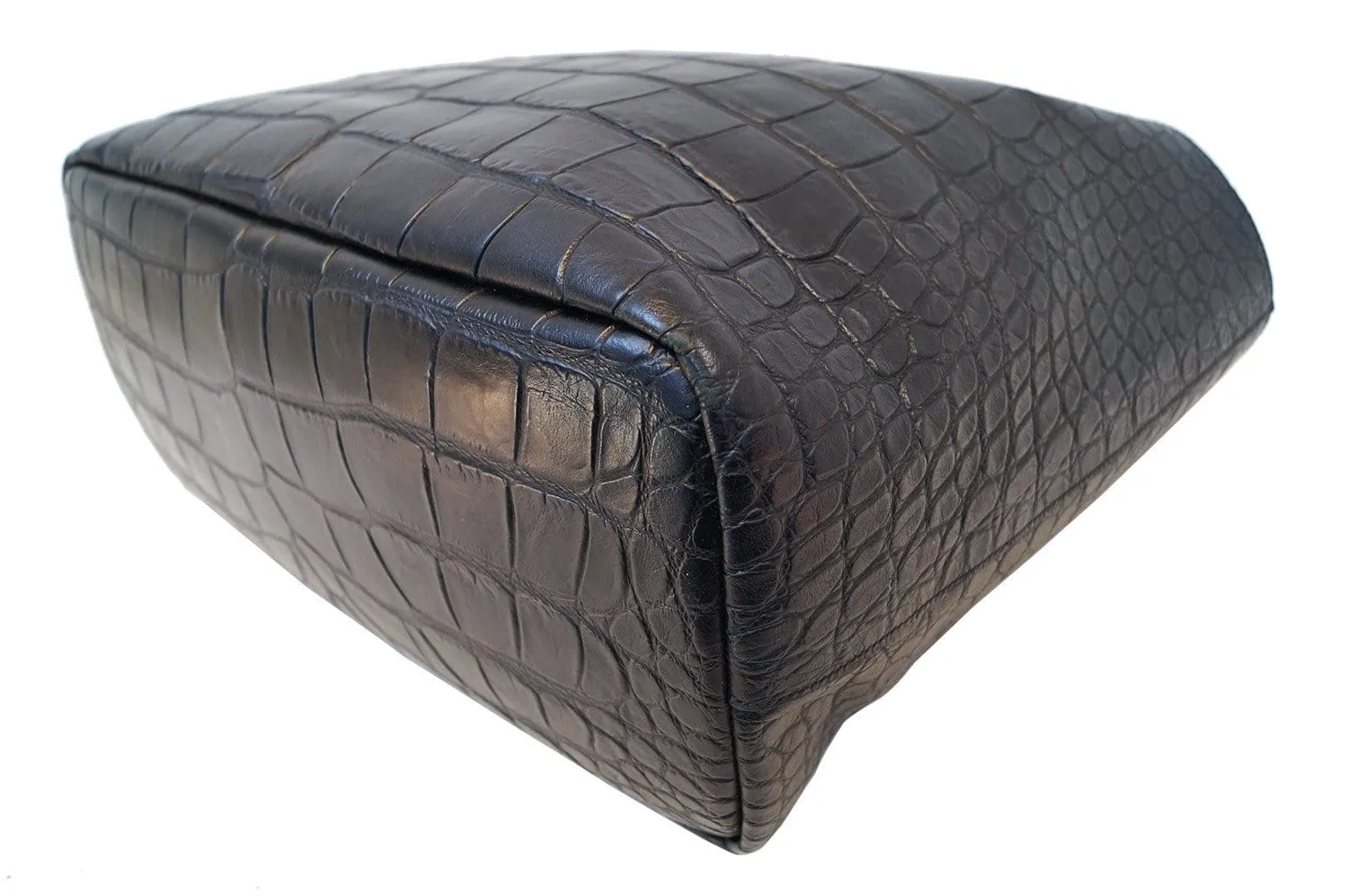 GIVENCHY Antigona Shopper Embossed Crocodile Shoulder Handbag
