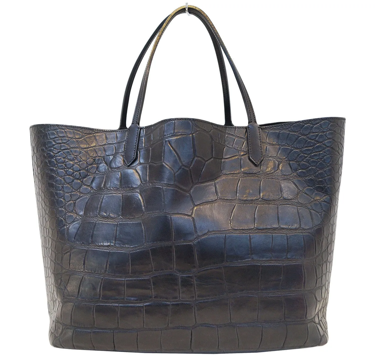 GIVENCHY Antigona Shopper Embossed Crocodile Shoulder Handbag