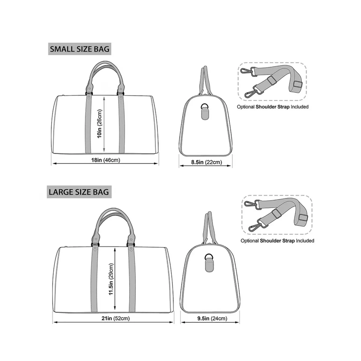 Goddess Duffle Bag by Melanin Queen