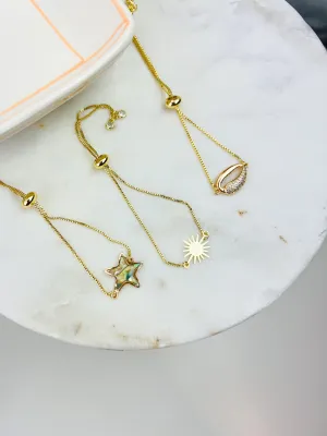 Gold Summer Bracelets