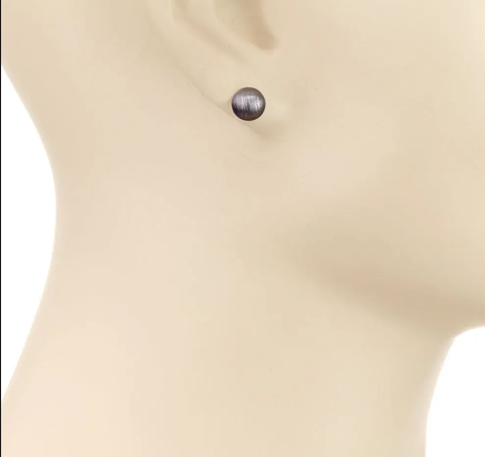 Graduated Fashion Navajo Pearl Stud Earring Set - 3 Pairs