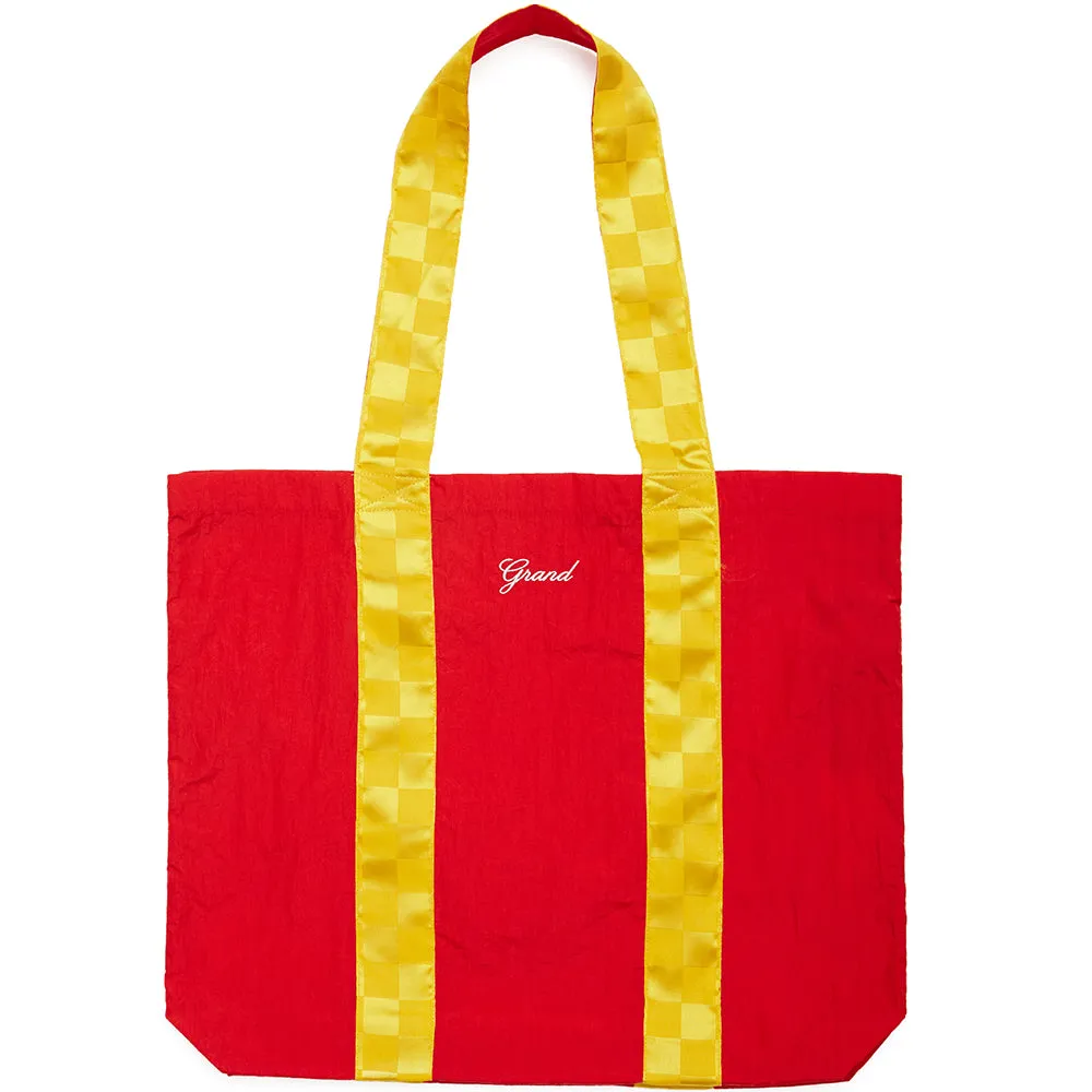 Grand x Umbro Tote Bag red/yellow