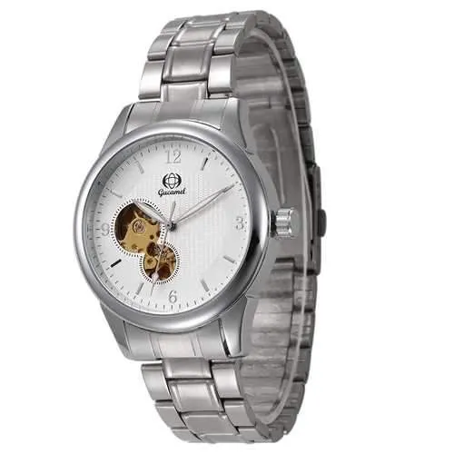 Gucamel GT12 Fashion Stainless Steel Band Mechanical Men Watch