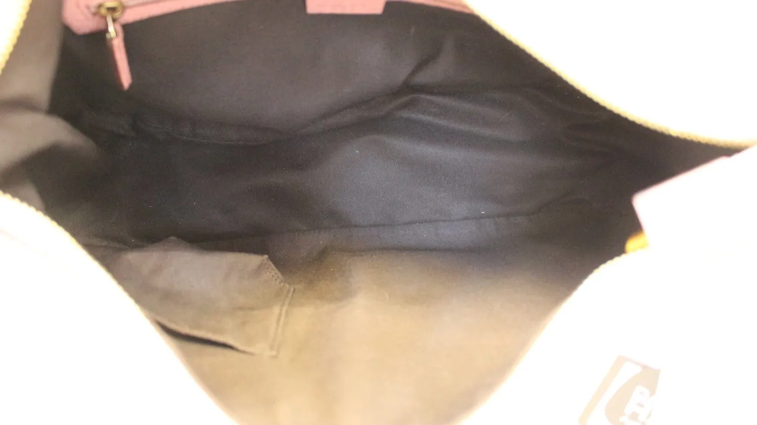 Gucci Bamboo Top Handle Pink Calfskin Leather Hobo Bag