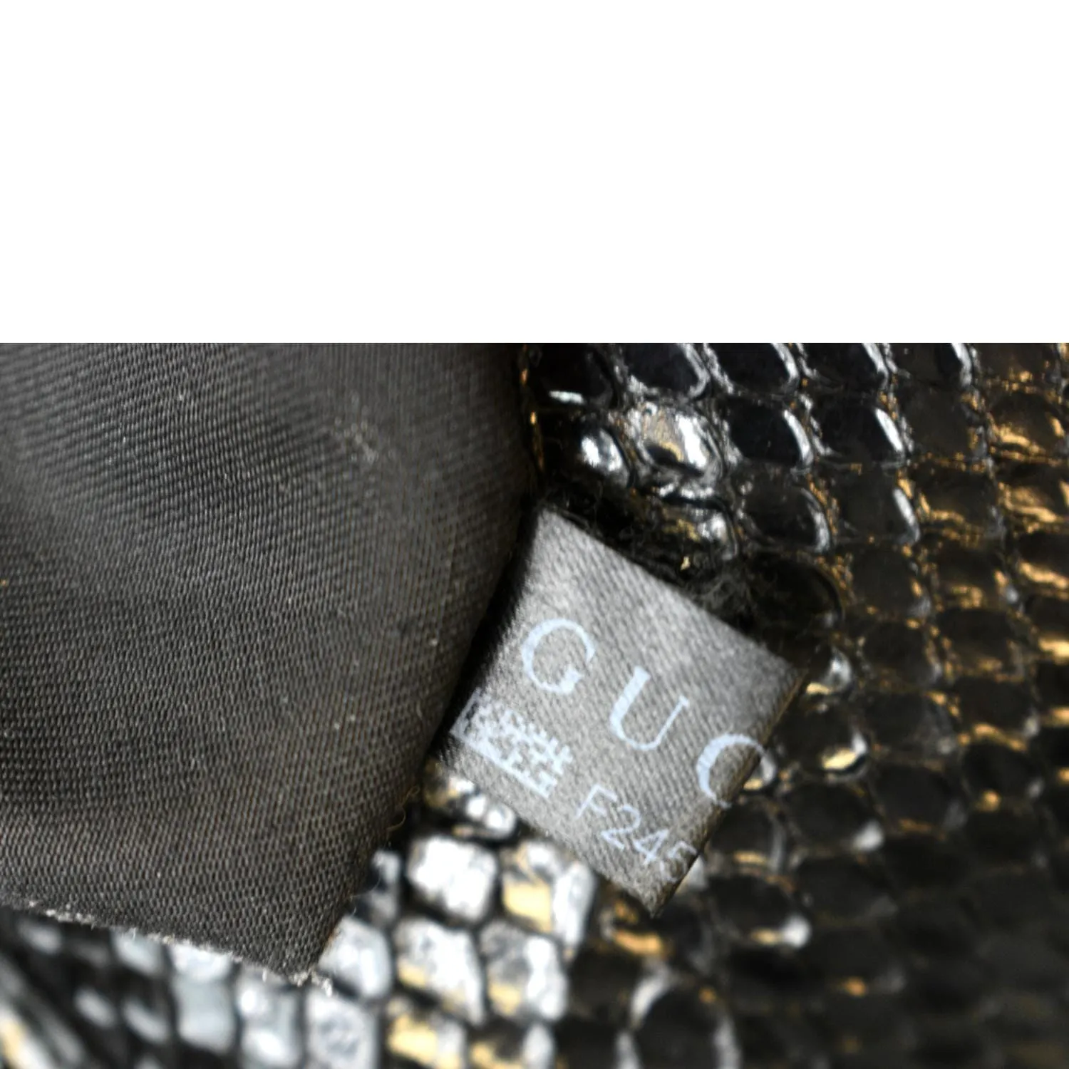 GUCCI Britt Medium Patent Leather Hobo Bag Black 162740