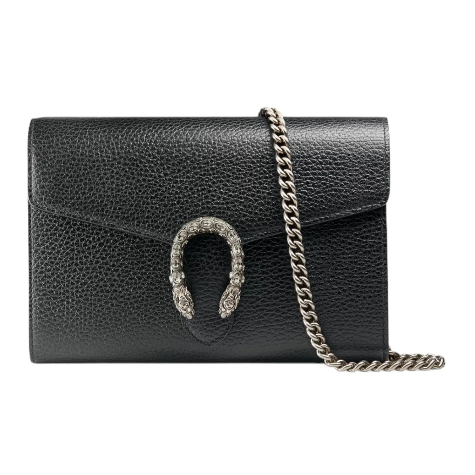 Gucci Dionysus Mini Leather Wallet on Chain