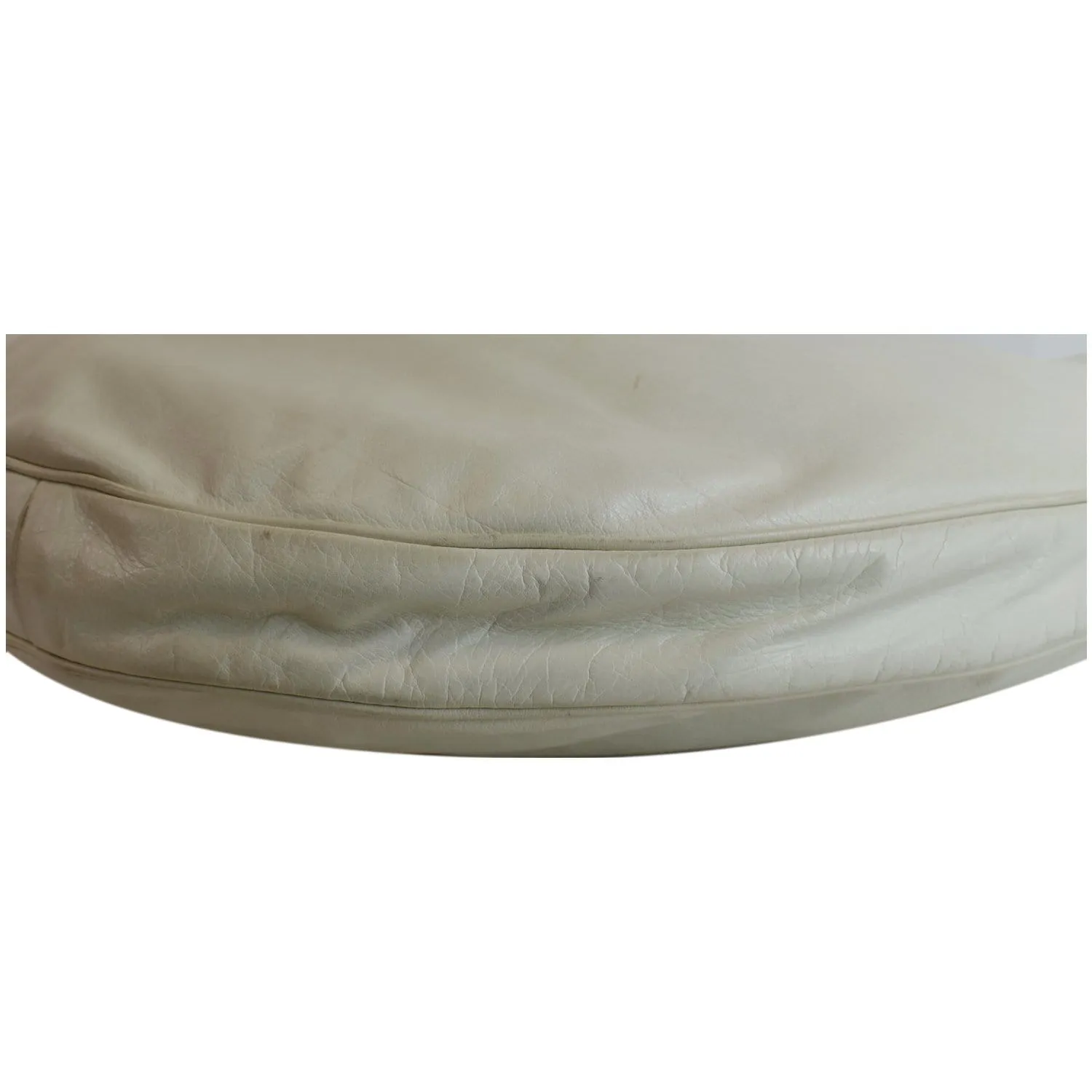 GUCCI Duchessa Leather Hobo Bag Ivory 181492