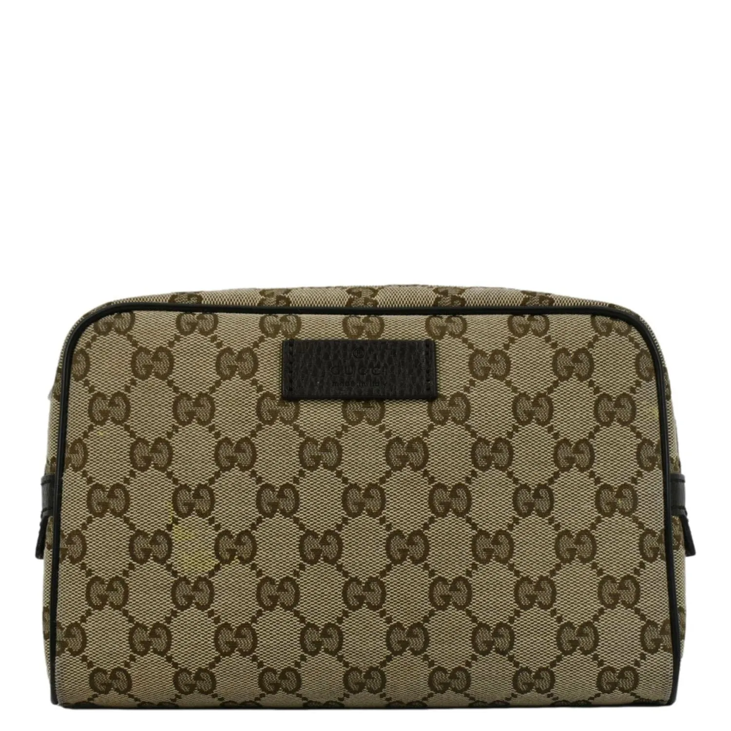 GUCCI GG Monogram Canvas Belt Bag Beige 449174