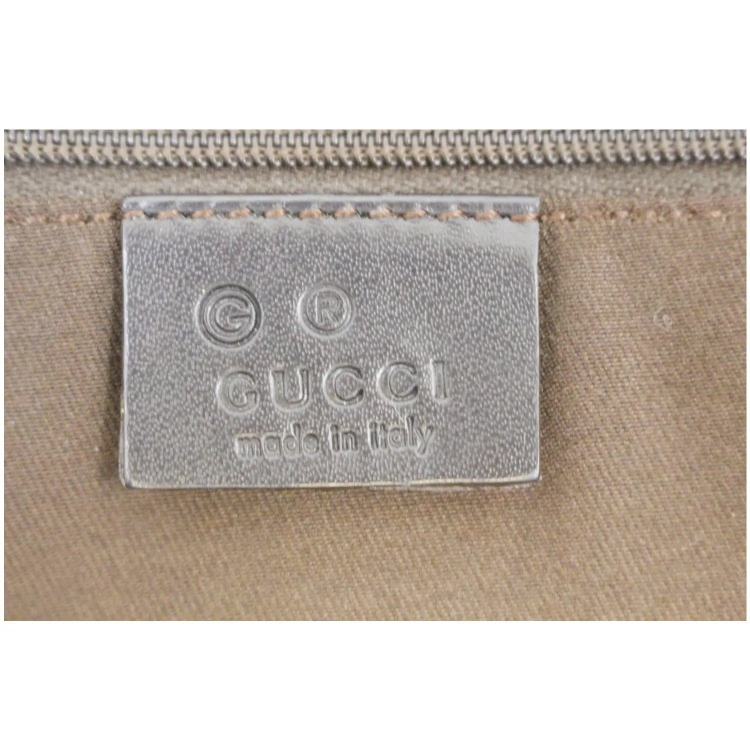 GUCCI GG Oversize Zipper Pull Hobo Bag Gold 152281 - 25% OFF