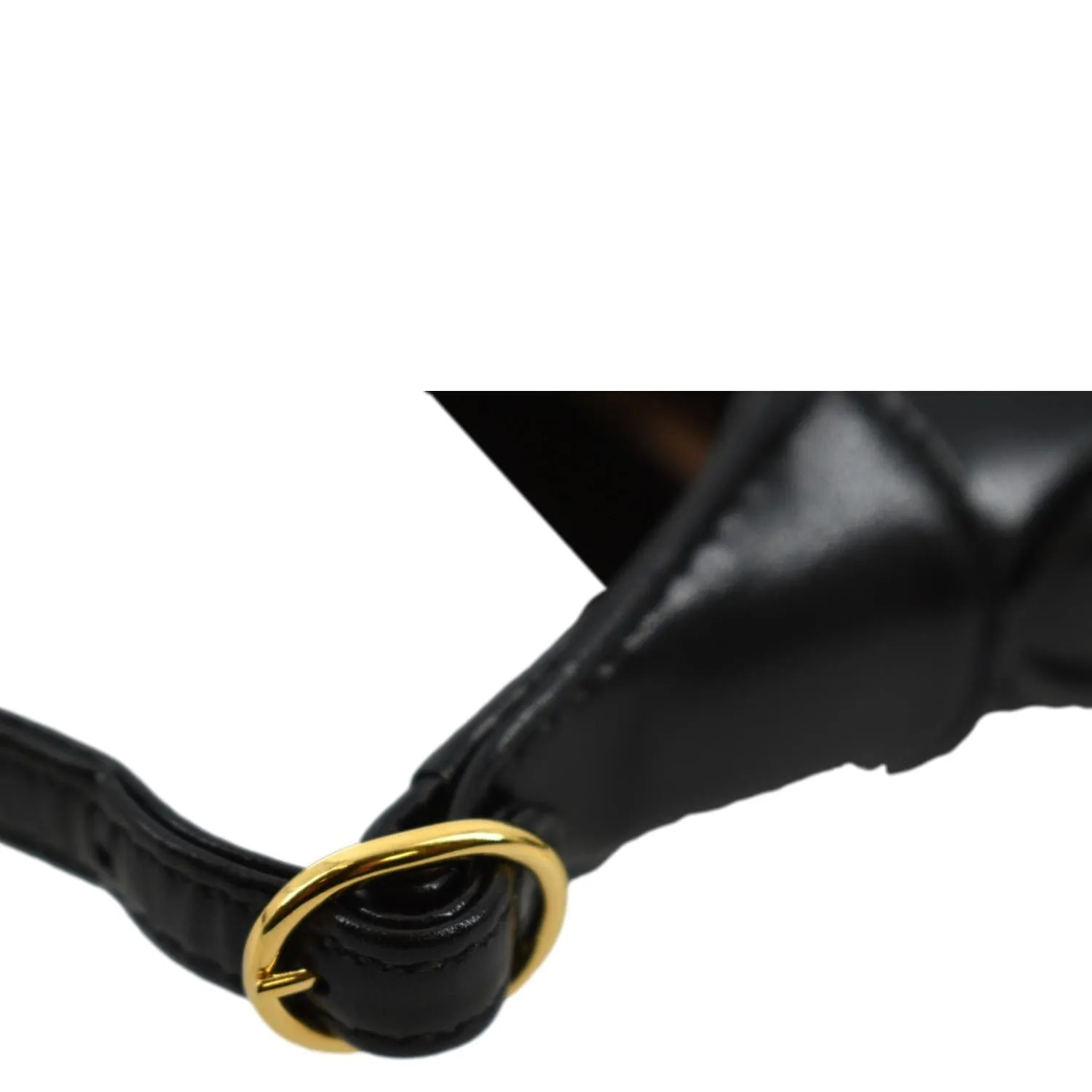 GUCCI Jackie 1961 Leather Shoulder Bag Black 637091