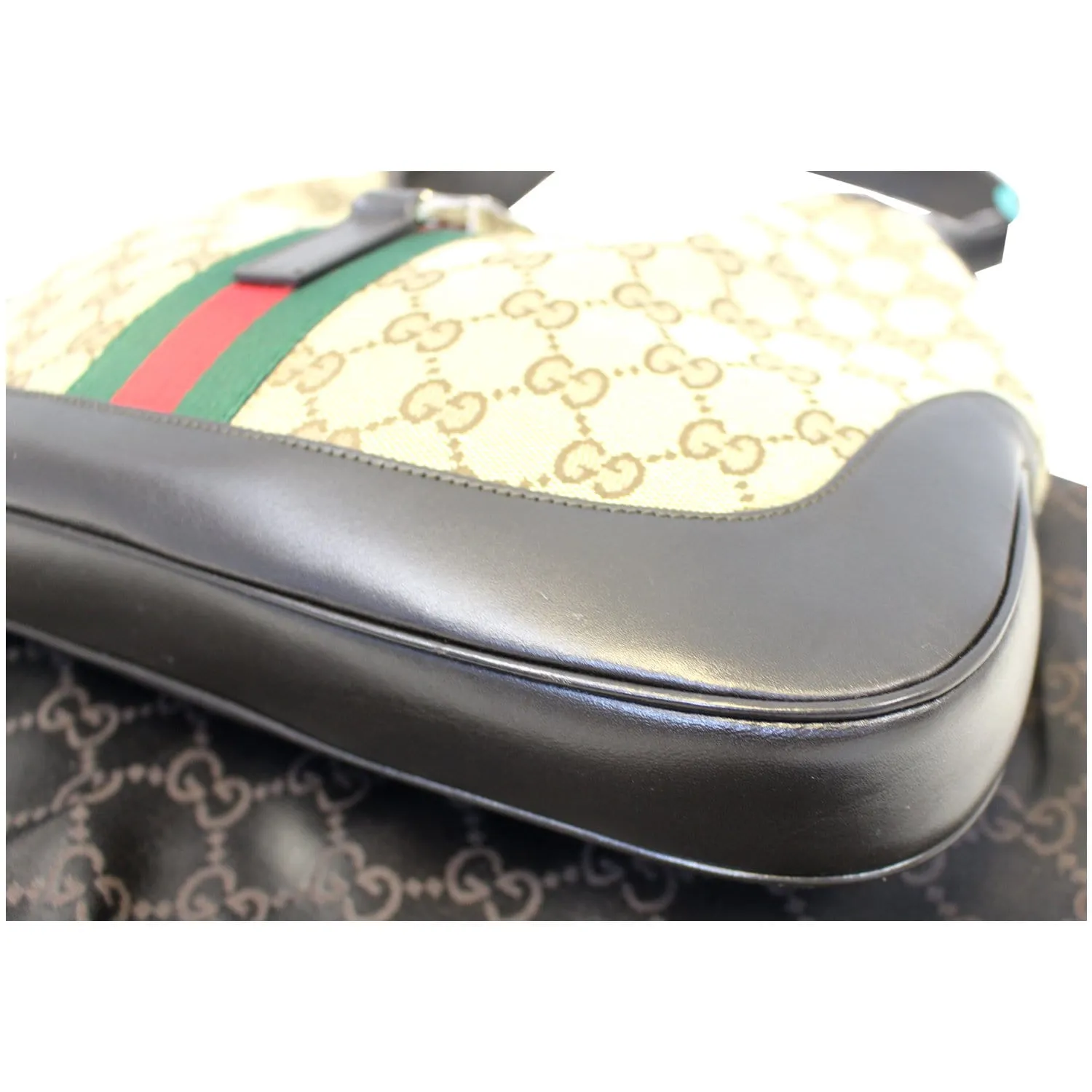 GUCCI Jackie O Web GG Canvas Hobo Bag