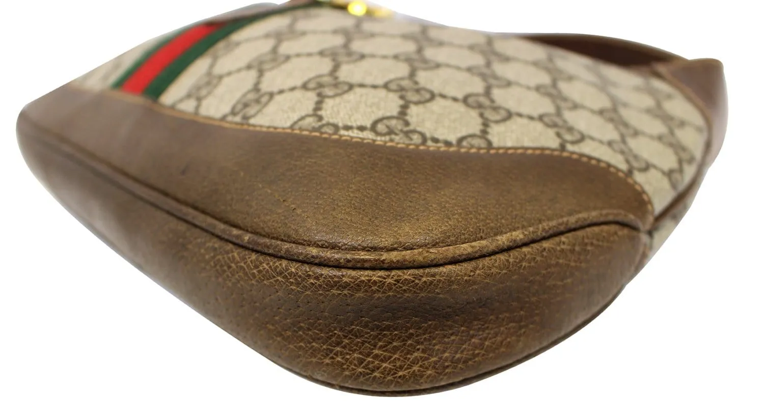 GUCCI Monogram GG Canvas Jackie O Hobo