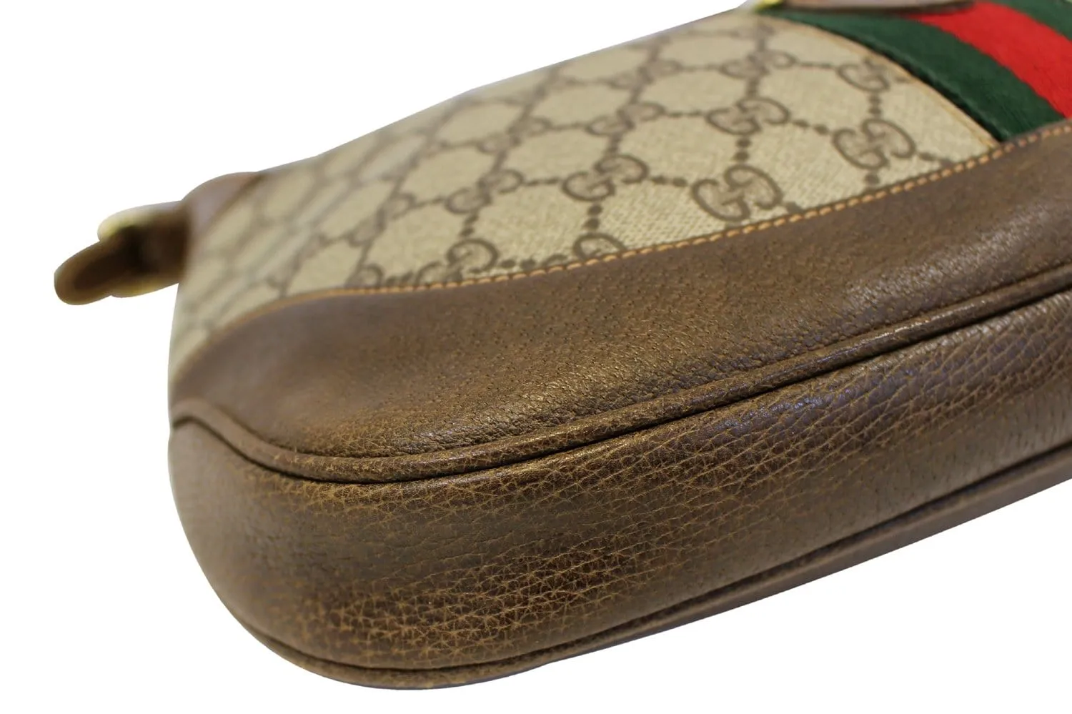 GUCCI Monogram GG Canvas Jackie O Hobo