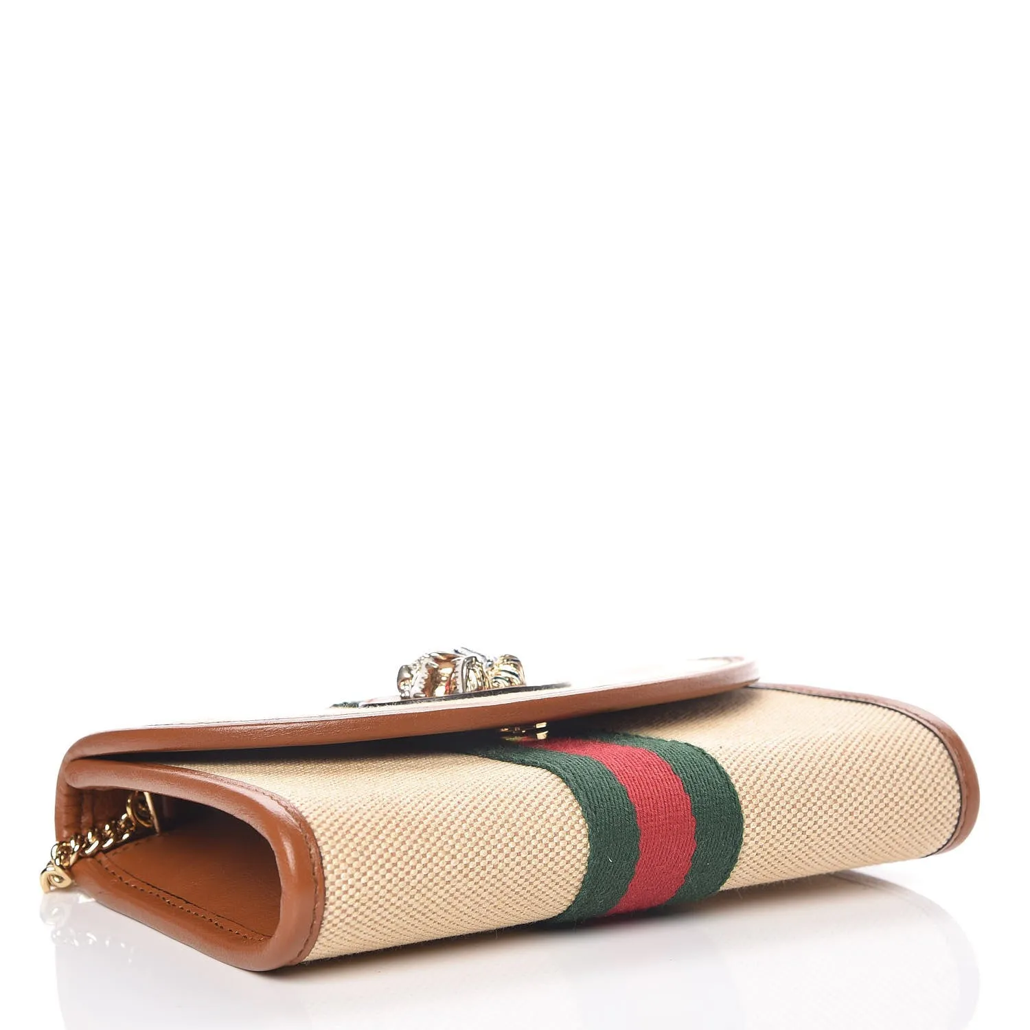 Gucci Rajah Mini Canvas Crossbody Bag