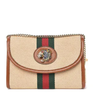 Gucci Rajah Mini Canvas Crossbody Bag