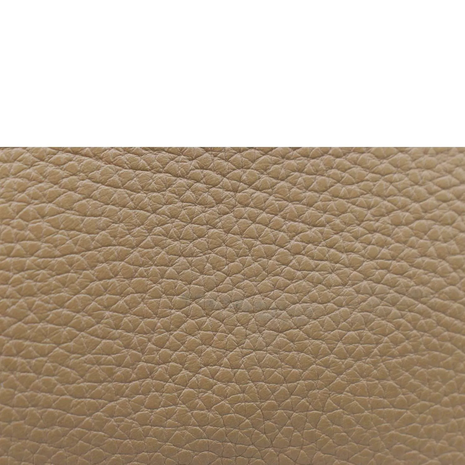 GUCCI Soho Large Pebbled Leather Hobo Shoulder Bag Tan 536194