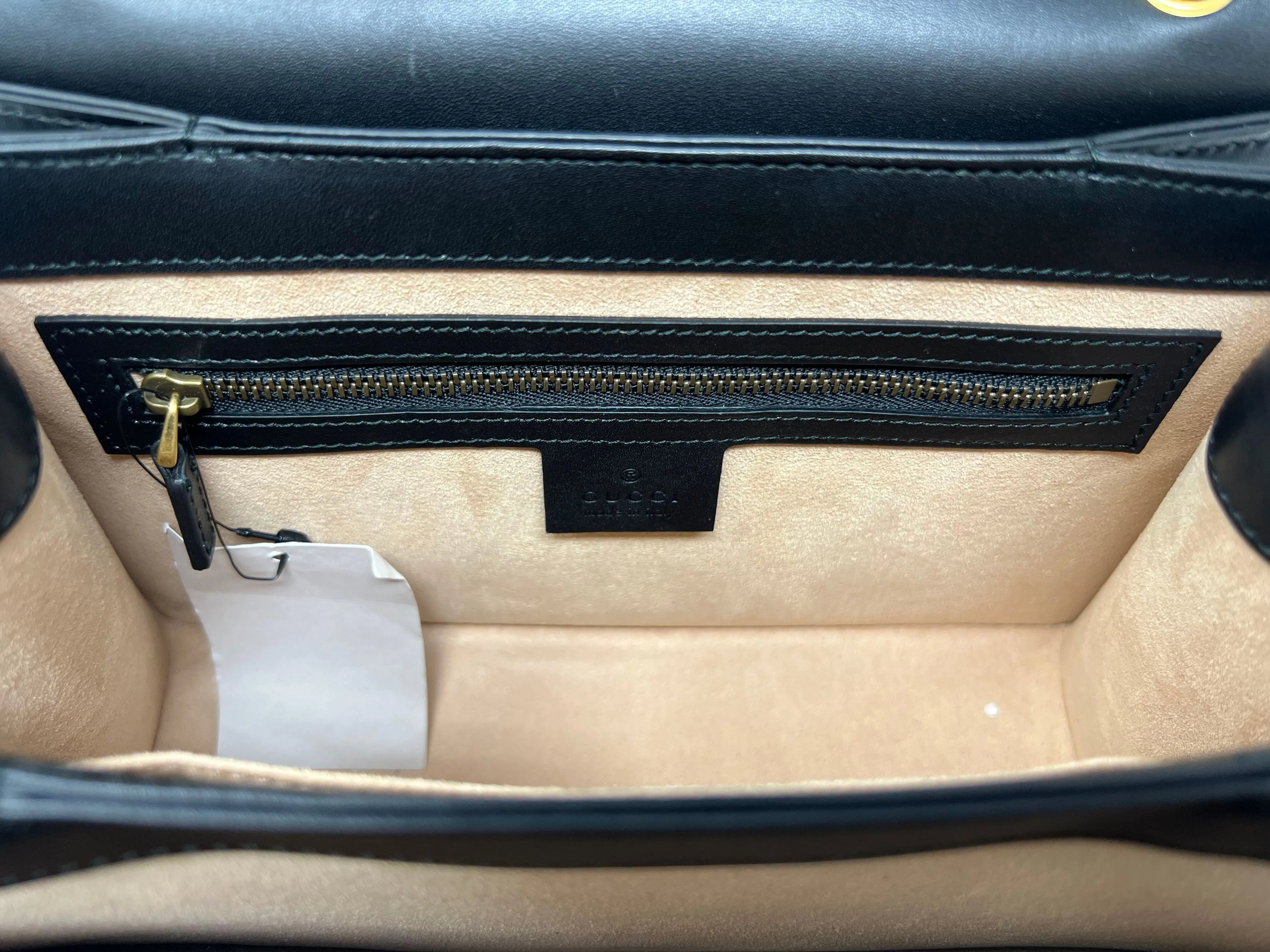 Gucci WDB! 'Queen Margaret' Jeweled Bee Leather Top Handle Bag