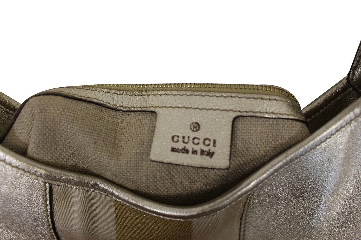 Gucci Web Jackie O Bouvier Medium Leather Hobo Bag - Last Call