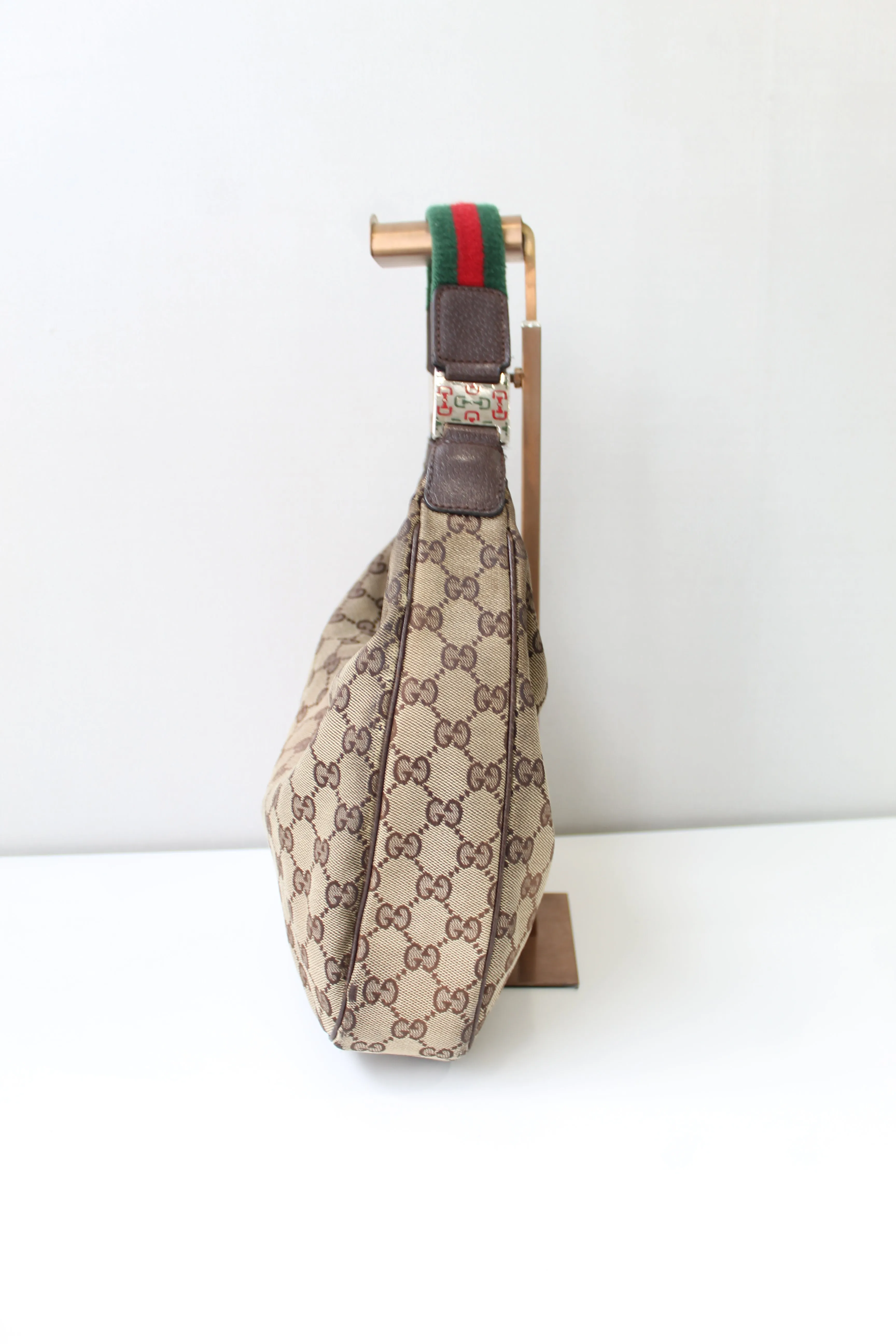 Gucci Web Shoulder Bag (Damaged Straps)